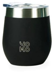 YOKO DESIGN - MUGS ISOTHERMES 250 ml NOIR