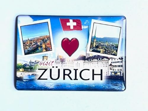 Zürich, Schweiz ,Souvenir,Kühlschrankmagnet ,Reiseandenken,Geschenkartikel,Ferien 280122