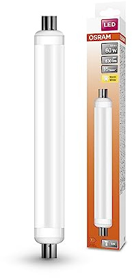 OSRAM LED-Stablampe Special S19 FR 60, lineare Form, 9W, 830lm, 2700K, warmweißes Licht, sehr geringer Energieverbrauch, lange Lebensdauer, LED-Alternative zu konventionellen Lampen,10-Pack