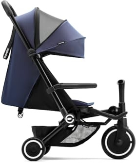smarTrike Traveler Active Kinderwagen für Kinder von 4 Monaten bis 6 Jahren, Mitternachtsblau