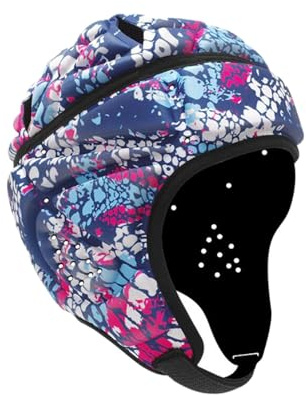 LeeQinersw Casque de Rugby pour Jeunes, Protection Douce pour Le Football, Couvre-Chef Adapté Aux Enfants, modèle A