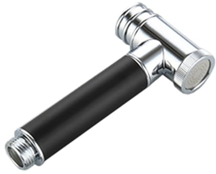 TYMYW Pulvérisateur de Bidet À Main Laiton Douchette de Wc Noir | Interface G1/2 Standard,pour Nettoyage WC et Hygiène Personnelle