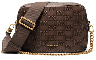 Michael Kors MD DBLZP CHN CAMERA XBODY CHOCOLATE