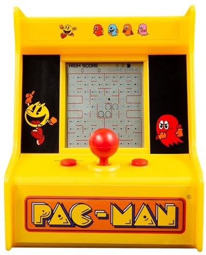 Pac-Man Desktop Game. Retro Inspired Mini Game. Classic Pac-Man Gameplay. Battery Powered. Officially Licensed Pac-Man Merchandise.