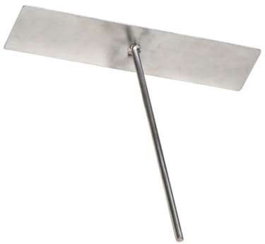 ZUNOXAZ Utensilio de Cocina para Crepes de Acero Inoxidable Esparcidor Grande para Tortitas y Omeletts Herramienta Ligera y Pulida para Sartén y Crepera