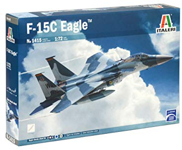Italeri 1415 F-15C Eagle Model Kit aereo plastica Scala 1:72