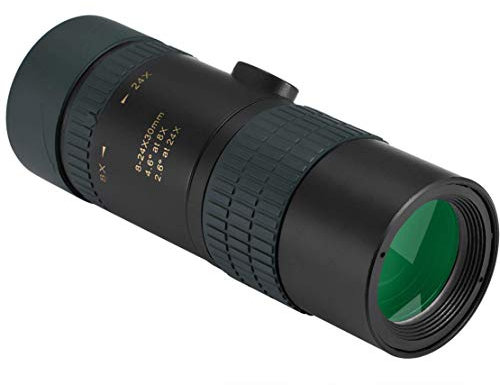 HiXB 24X30 Wasserdichtes Monokular Teleskop - BAK-4 Prisma FMC Fernglas für Reisen Vogelbeobachtung Jagd Camping Konzert Ballspiel