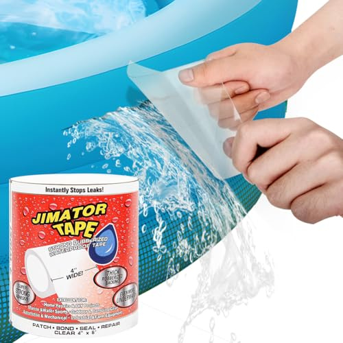 LEEWENYAN Reparatur-Klebeband, selbstverschweißendes Klebeband, wasserdichtesKlebeband, Transparent Reparatur-Hafthilfe, schnelles Stoppen bei undichten Stellen