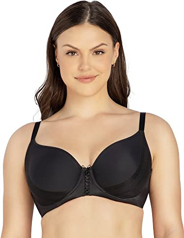 PARFAIT Shea P6061 Women's Spacer T-Shirt Full Busted Bra-Black-34D