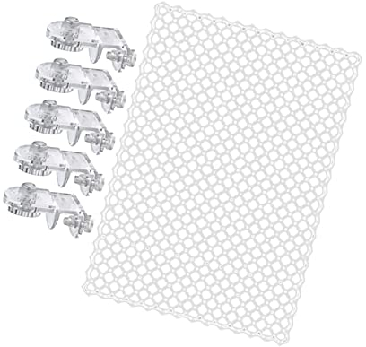 kowaku Klares Mesh-Netz Aquarium-Abdeckung Aquarium-Top-Abdeckung Einfach zu installierendes Anti-Sprung-Tragbares Ersatznetz Aquarium-Siebnetz