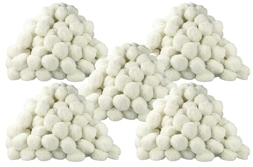 vhbw 5X 1000 g Filterbälle-Verpackung Ersatz für Steinbach 040050 für Pool-Filteranlagen, Sandfilteranlagen - 50 mm