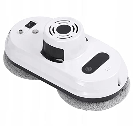 Robot per la pulizia delle finestre, Robot lavavetri for la pulizia della casa Lavavetri elettrico anticaduta Tergicristallo for vetri all'interno di finestre esterne, piastrelle, bagni Detergente per