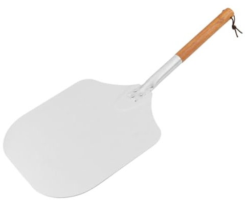 PHENOFICE Pizzaspachtel Backwerkzeug Pizzablech Pizzaschale Backen Pizzaschaufel Paddel Handgehaltene Kuchenschaufel Pizzaofen Spachtel Pizzaschieber Für Den Ofen Pizzapfanne Aluminium