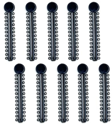Pack of 1040 Orthodontic Elastic Bands Black Braces Rubber Bands O-Ring Black