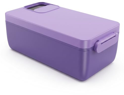 Bewinner Portapranzo Elettrico Senza Fili, Riscaldato Rapidamente da 1 Litro, Ricaricabile USB Scaldavivande Portatile