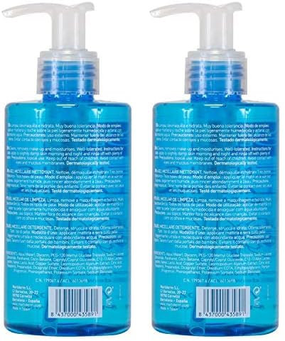 Martiderm - Gel micelar limpiador (Paquete de 2)