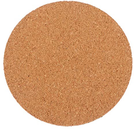 POPETPOP Tappetino per Vasi di Fiori Vassoio Sughero Tazza Pianta Posto Tappetino per Piante da Giardino Sottobicchiere per Piante Sottovaso Tappetino per Fioriera da Giardino Segatura