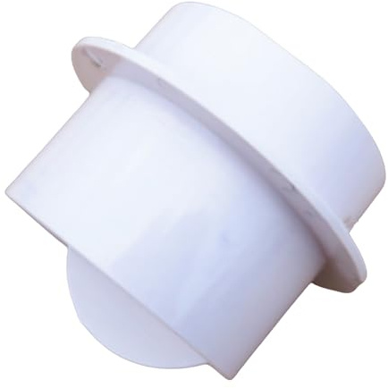 PVC Exhaust Check Valves Air Duct Check Ventilation Device Backflow Preventer Ventilation Pipe Round Valves Kitchen Accessories