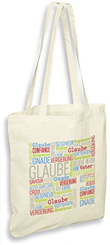 Uljö °°Jutebeutel/Baumwolltasche Glaube