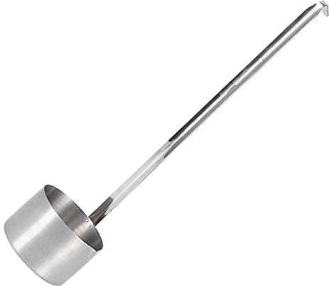 MOUMOUTEN Cuchara Medidora de Vino Acero Inoxidable para Vino 500ml | Cazo medidor ideal para verter vino y cerveza, adecuado para bares, restaurantes, bodegas y uso familiar.
