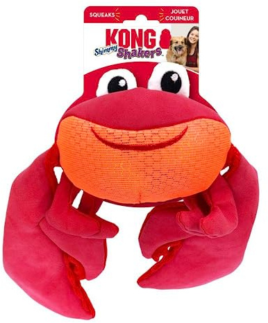 KONG Shimmy shakers Krab Rood