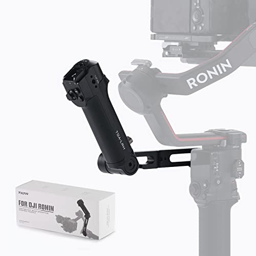 TILTA TGA-LRH Lightweight Rear Operating Folded Control Handle per DJI RS2/RS3 PRO (RS 2/RS 3 PRO) 3-Axis Gimbal Stabilizer (incompatibile RSC2/RS3)