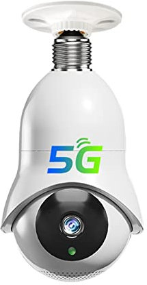 Caméra De Sécurité, Caméra IP Wi-Fi Full HD 1080P Sans Fil 5G, Caméras De Vidéosurveillance À Domicile Avec Détection De Mouvement/Alarme Sirène/Vision Nocturne