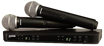 Shure BLX288E-PG58-K3E - Blx Receptor Doble y Micro pg58 - k3e