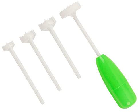 Ausstecher für 4 Stück/Set praktische Stuhlwerkzeuge Gemüse Küche digger Küche, Essen & Trinken Schäler Edelstahlklinge (Multicolor, One Size)