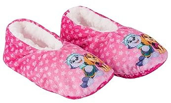 United Labels Patrulla Canina/Peppa Pig Bailarinas para Niñas y Niños ABS Invierno Pantuflas Forradas Niños Pantuflas, Paw Patrol Pink, 23/26 EU
