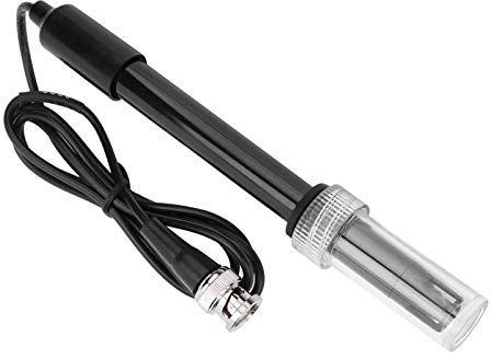 Watris Veiyi PH Sonde, Hohe Empfindlichkeit PH Sensorsonde, Professionelles PH Elektrodensonde, PH 0-14,für die Überwachung und Dosierung von Hydroponiksystemen, Kabellänge 77 Zentimeter/30,3 Zoll