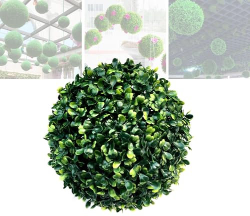ATYUJKB Grasbälle Gras Pflanzenkugel Graskugel Dia 60cm, Künstliche Pflanzendekoration Graskugel, Ball Aus Kunstrasen Künstliche Pflanzenkugel, Simulierter Dekorativer Grasball