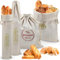 NAROSEBE 4 Pcs Sac à Pain Tissu, Sachet Pain en Lin 40*30/67*15cm, Sac à Pain Boulangerie, Poche à Pain avec Cordon de Serrage, Sac à Baguette Tissu Lavable, pour Cuisine Baguette Pain Viennoiserie