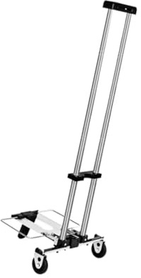 Foldable Hand Shopping Cart for Travel, Moving Stairs & Garden Trolley, Heavy Duty Utility Dolly