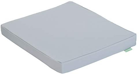 Gardenista Outdoor-Sitzpolsterauflagen für Rattanmöbel | Wasserbeständige Terrassenpolsterung | Bequeme und leichte Gartenmöbelpolster | Weich und langlebig (65x65x7cm (Seat Pad), Grau)