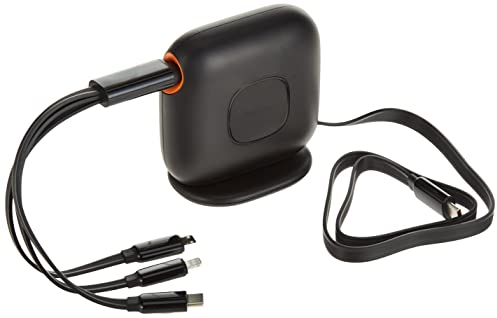 Baseus Traction - Cable USB-C 3 en 1 USB-C/Lightning/Micro 100 W 1,7 m (negro)