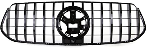 Kühlergrill Schwarz Komplett kompatibel für Mercedes GLE-Klasse AMG Line V167 ab 2018 auf Sport-Panamericana GT DM Autoteile 2844