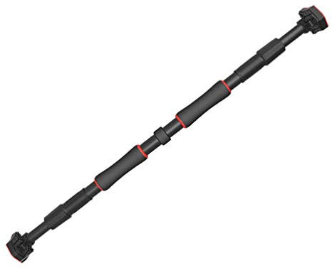 Klimmzugstange Reckstange an der Tür， Tragbare Klimmzugstange， Indoor-Sportgeräte für Zuhause ohne Bohren von Befestigungslöchern 70-145 cm einstellbar