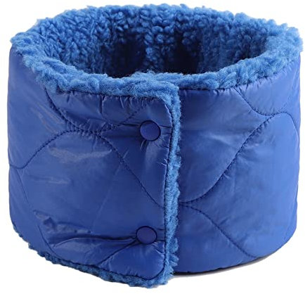 Unisex Schal Loop Winter, Winter Halsschlauch Ski, Schlauchschal Halstuch Halswärmer Gesichtsschal Fleece Loop Schal Männer Frauen Warm Dick Loopschal Nackenwärmer (Blau)