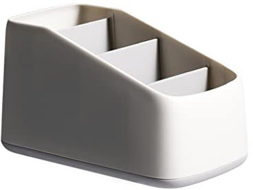 WZYYCV Organizer Desk stifte Organizer Fernbedienungshalter Tischplatten-Caddy-Halter Container Kunststoff Trapez Make-up Schreibwaren Stiftbox Organizer Desk stifte