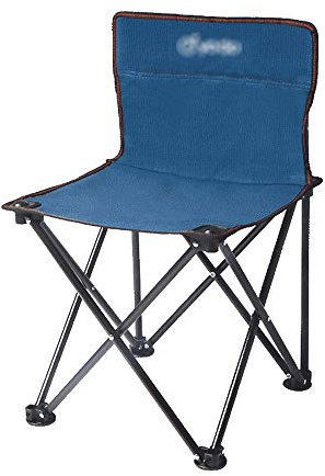 Ultraleichter, tragbarer Campingstuhl für Rucksackreisen, Mini-Outdoor-Stuhl, schnell zusammenklappbarer Hocker für den Feldeinsatz (Grün, 37 x 37 x 59 cm)