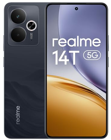 realme 14T 5G 256GB 8GB Obsidian Black INT+NFC RMX5074 EU AMZ EU AMZ