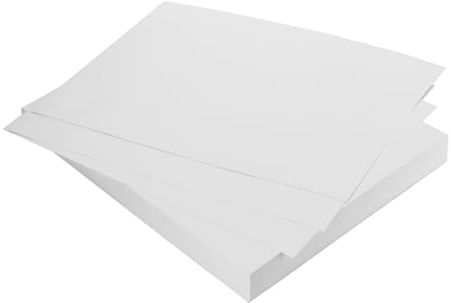JIAYUET 100 ark A3 vitt kort 300 gsm, A3 vitt papppapper för hantverk gör-det-själv konsttryck