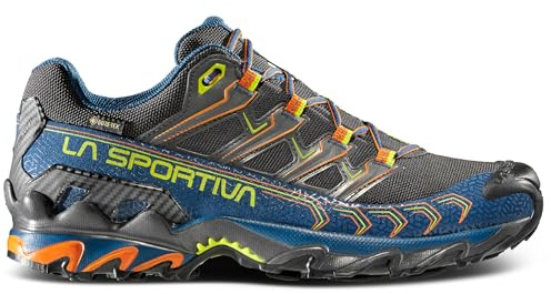 LA SPORTIVA Uomo Ultra Raptor II GTX Scarpe, Black-Reflective, 43