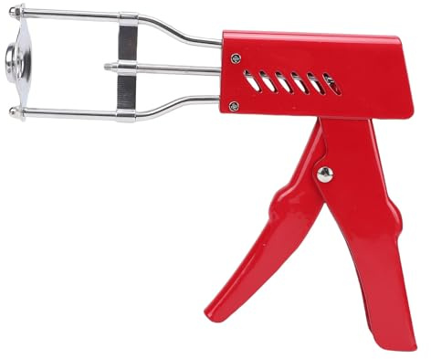 Cocoarm DéNoyauteur de Dattes Rouges, Noyauteur Manuel en Acier Inoxydable et Acier au Carbone avec Poignées Confortables, pour Jujube, Longane, Cerise, Grandes et Petites Dattes Rouges