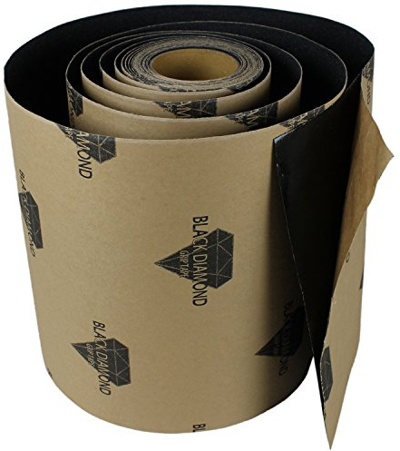 Anti Slip Traction Tape Black Roll Safety Non Skid Self Adhesive Silicon Carbide Sticky Grip Safe Grit 12 x 5', 10', 20', 30', 40', 50' (12 x 20', Without Tool)