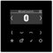 Jung DABLSBTSW Smart Radio DAB+ mit Bluetooth Schwarz Serie LS