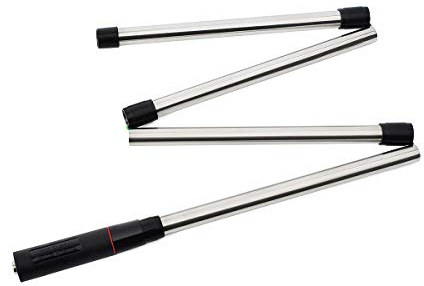 HYS RHD1280 SMA Dual Band Taktische Antenne, 78 cm, stückweise, zusammenklappbare Antenne für Zwei-Wege-Radio VX-6R VX-7R VX-8d, VX-2R UV-3R PX-2R TH-UV3R ZT-2R