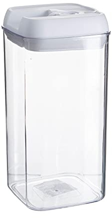 Argon Tableware Plastic Locking Food Storage Container - 1.2 Litre - White