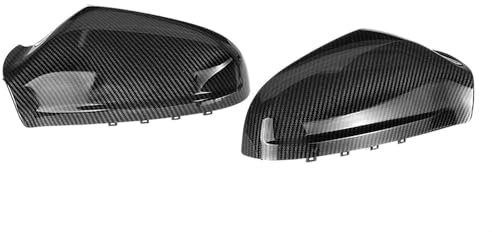 XNASU Spiegelkappen für Vauxhall Opel Astra H MK5 2004-2009, Rückspiegel Abdeckung Auto Seitenspiegel Außenspiegel Abdeckkappe Links Rechts Ersatz, Carbon Fiber Texture- 1 Pair